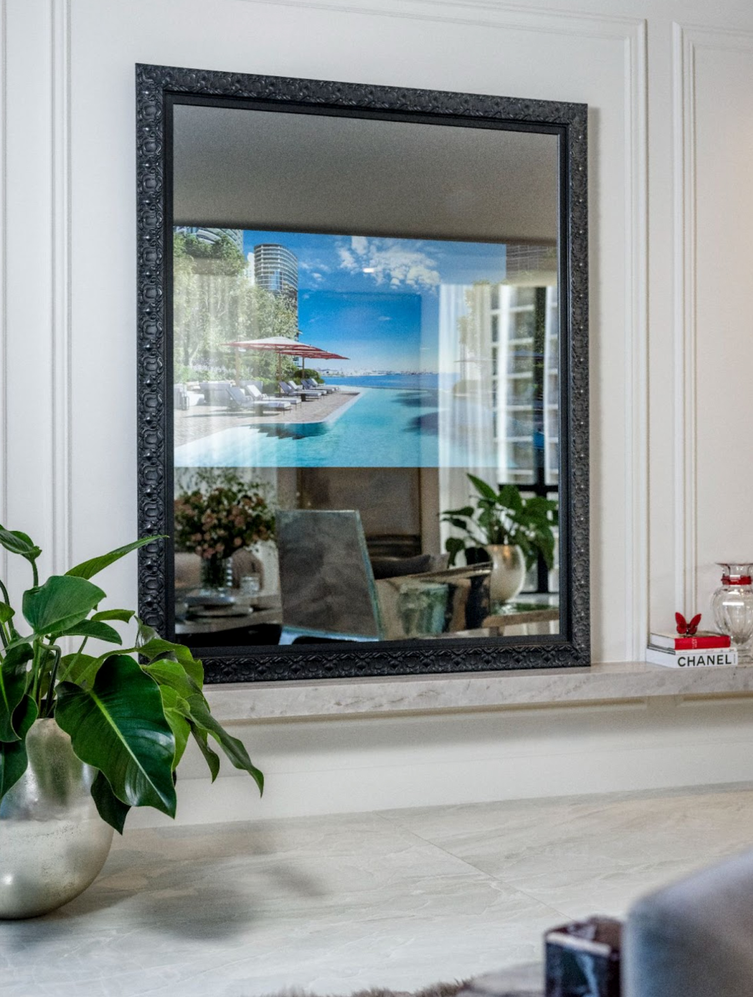 Interior design by Meyer Davis Studio at Baccarat Residences Miami